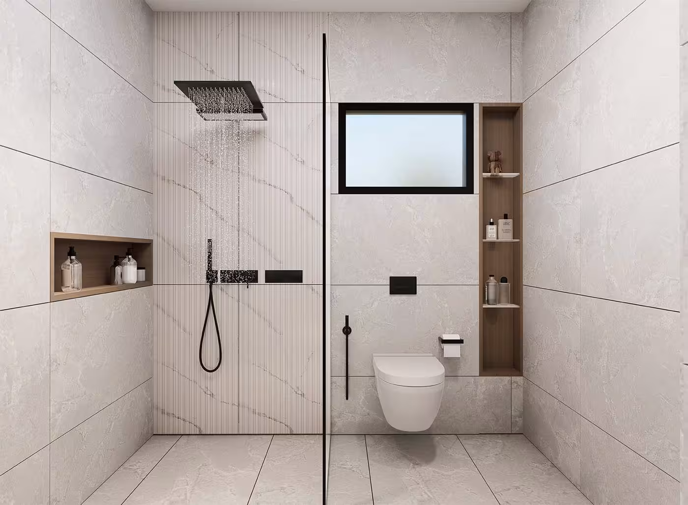 Firstfloor Bedroom-1 Bathroom Area