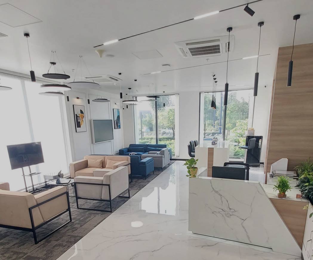 Informal Meeting area of Gujarat Property Marketing Office