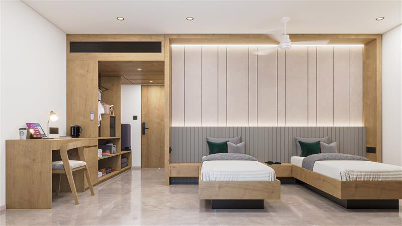 Double Occupancy Bedroom