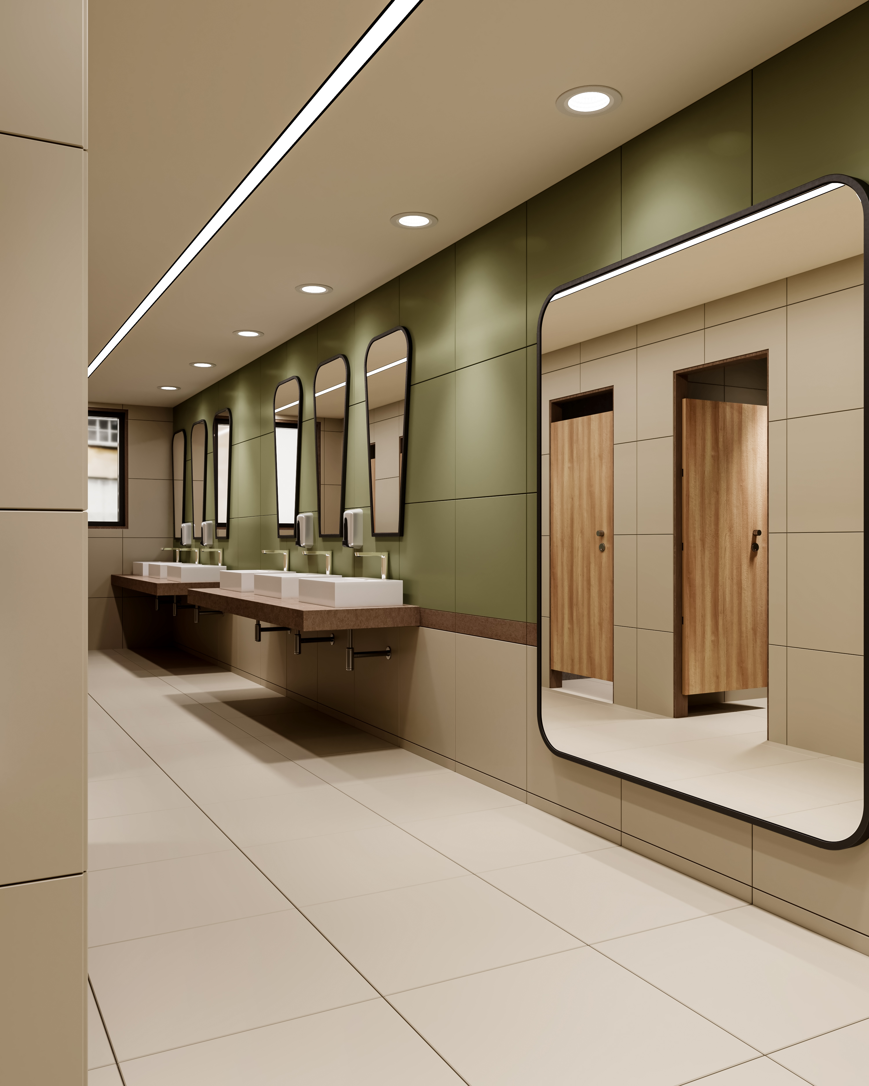 Modern Female Toilet Of Wipro In Pune